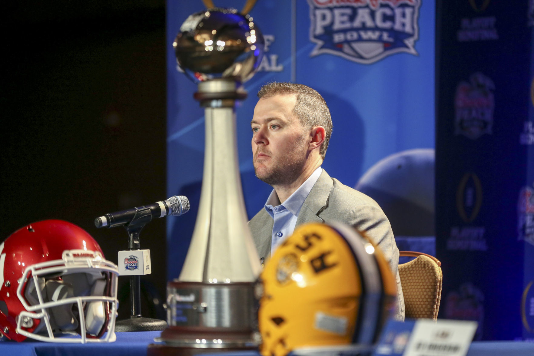 Peach Bowl Coaches Press Conference